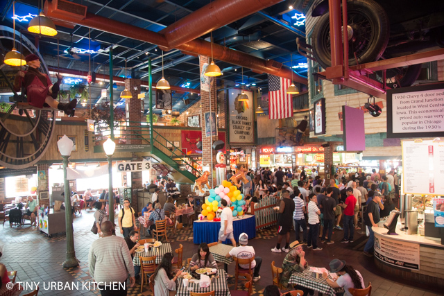 Inside Portillo's in Chicago