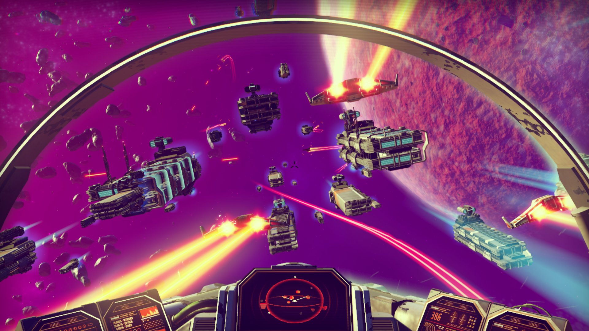 No Man's Sky Space Exploration Gameplay